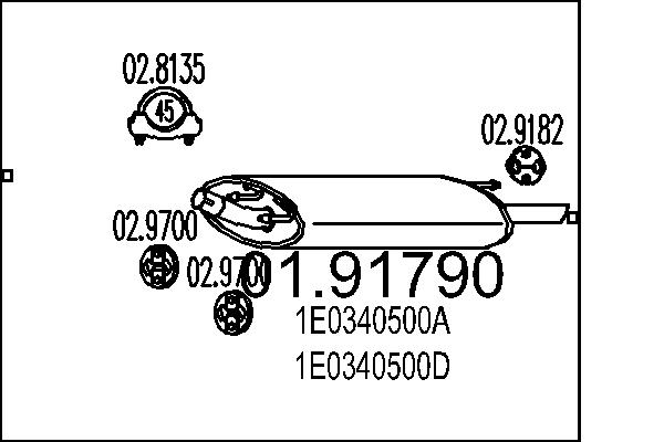 1E0340500D