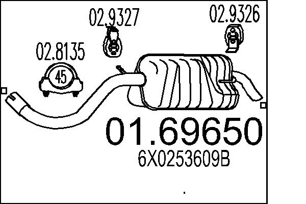 6X0 253 609 B