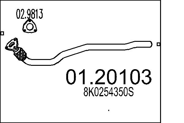 8K0254350S