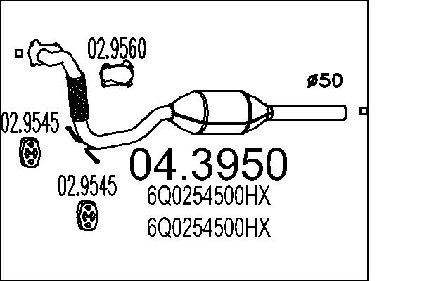 6Q0254500HX