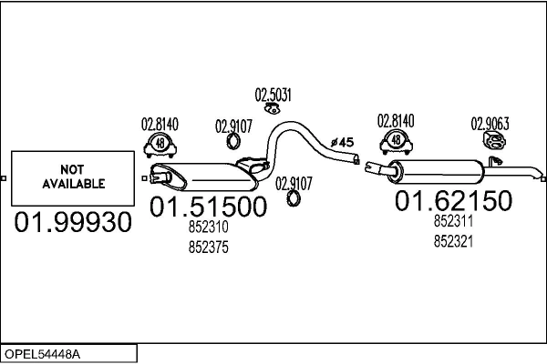 OPEL 544