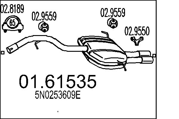 5N0 253 609 E