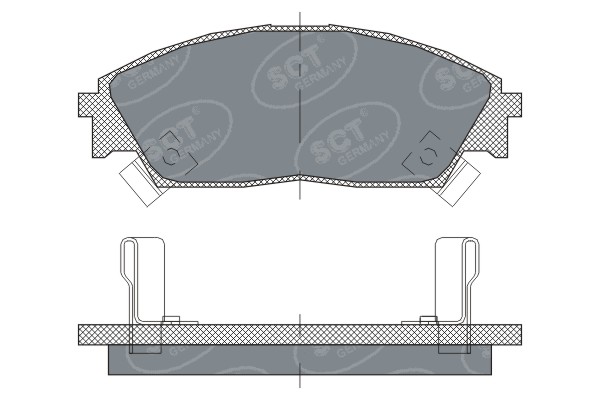 Тор Кол Диск  Пер SCT * Honda Civic  | TRW -->GDB763
