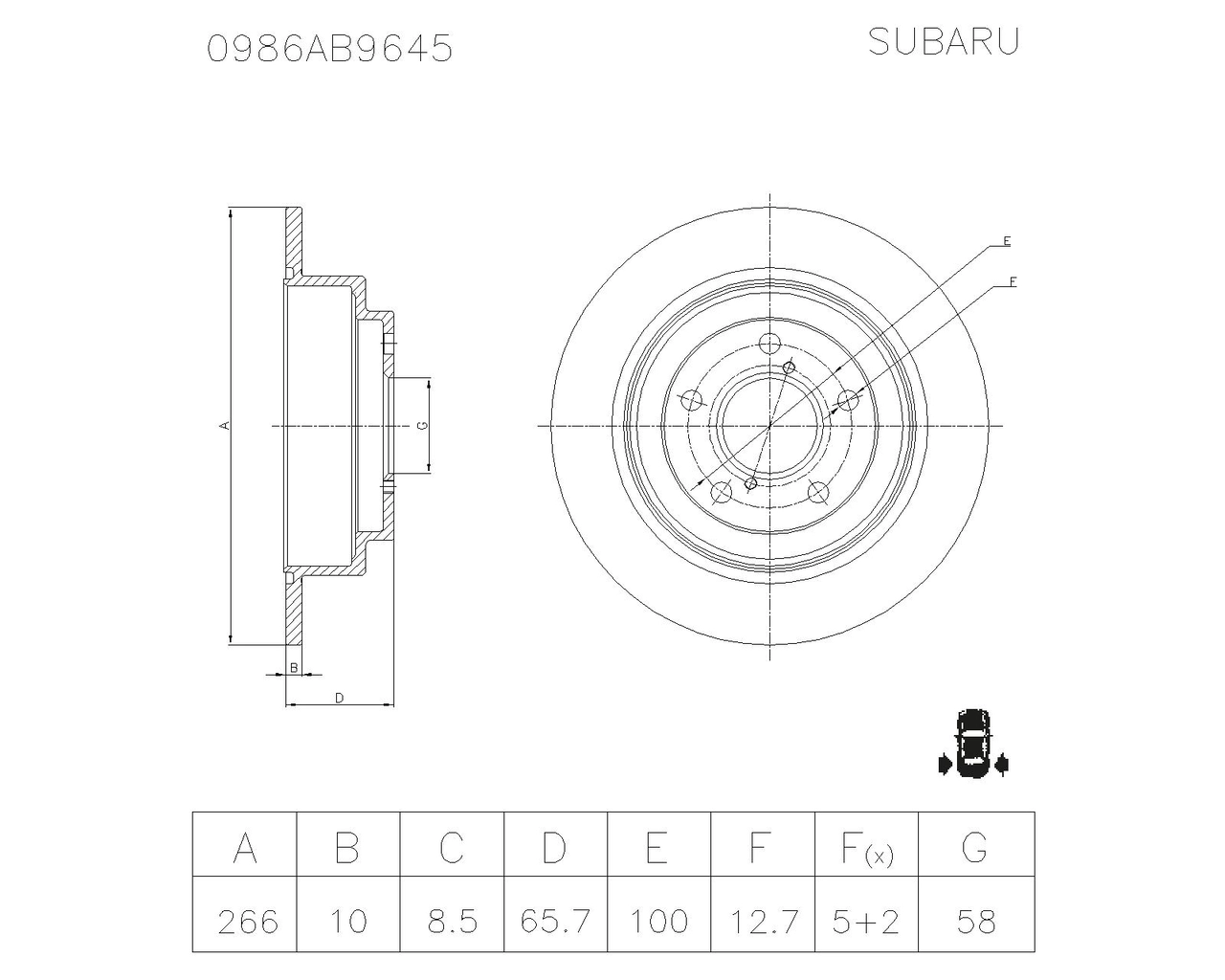 0 986 AB9 645