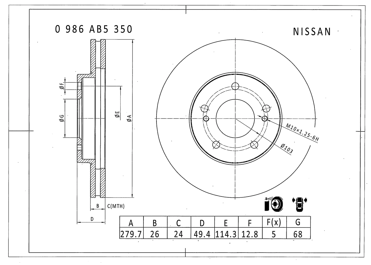 0 986 AB5 350