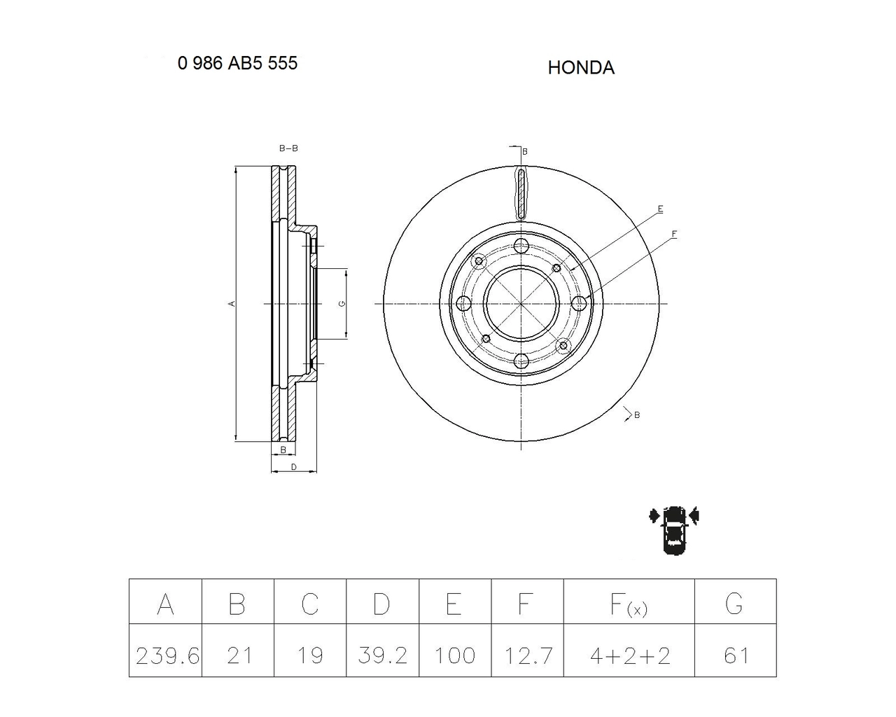 0 986 AB5 555