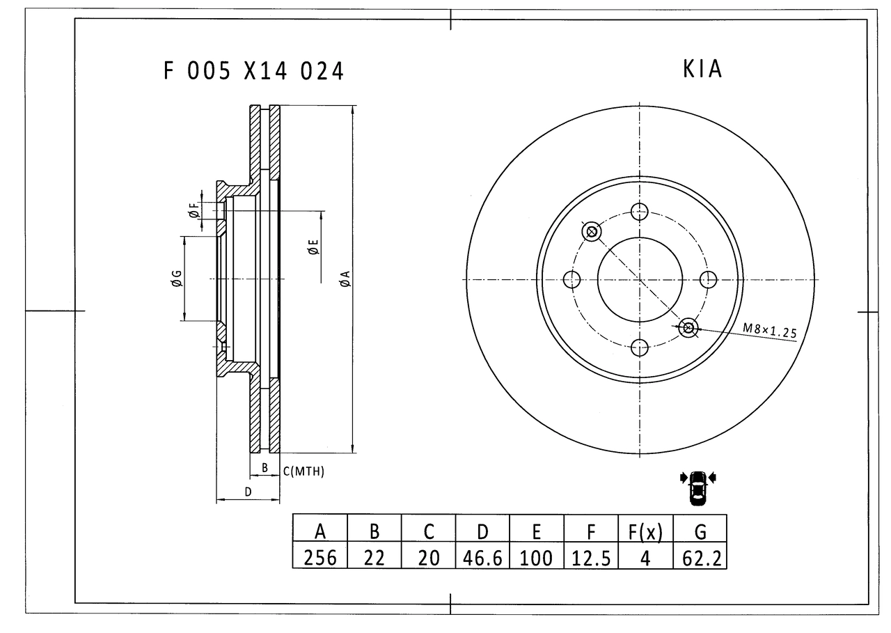 F 005 X14 024