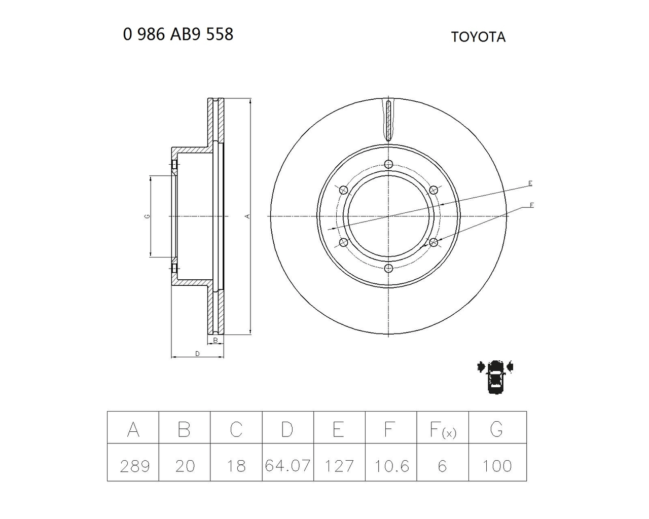 0 986 AB9 558