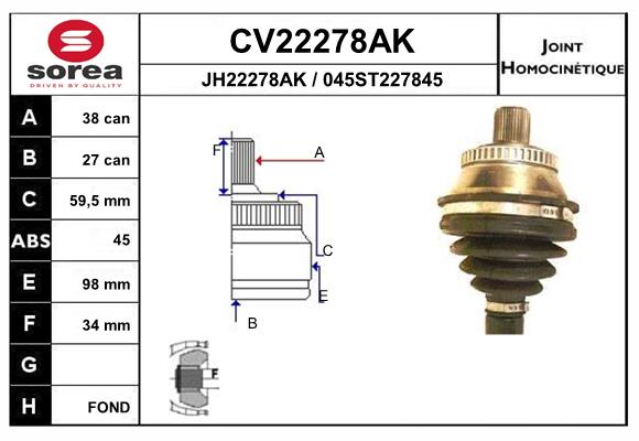 CV22278AK