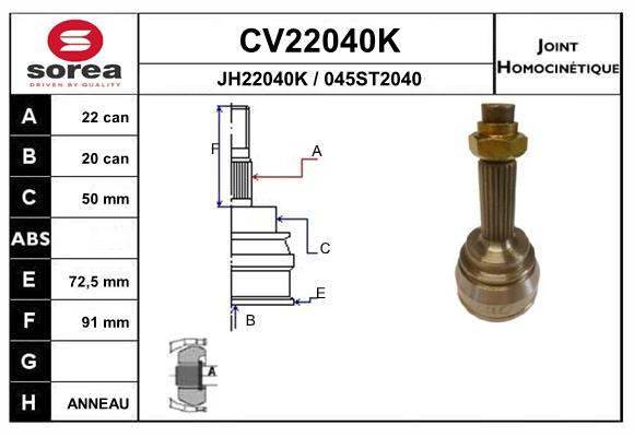 CV22040K