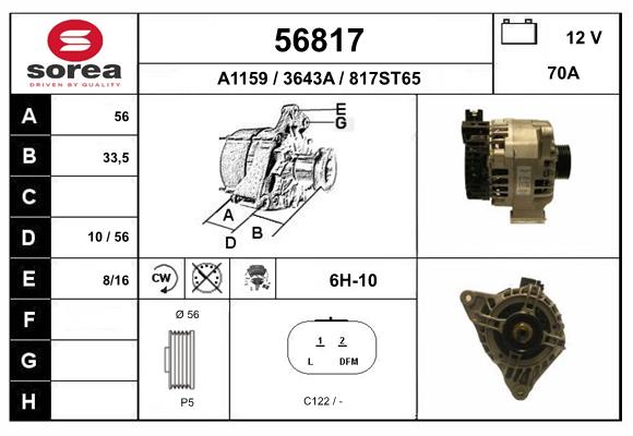 56817