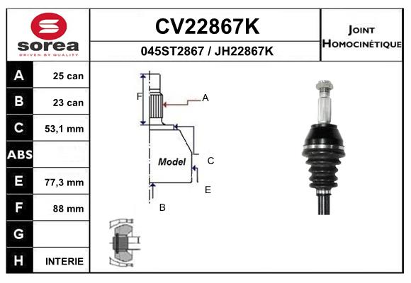 CV22867K