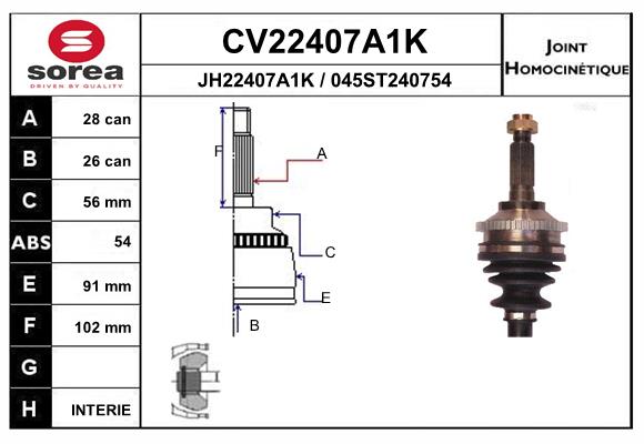 CV22407A1K