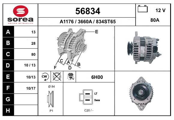 56834
