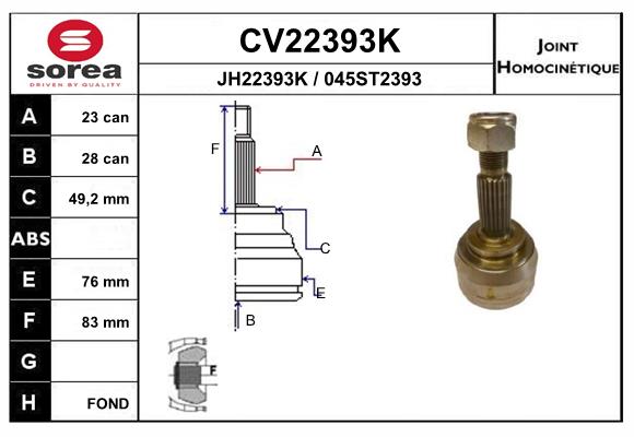 CV22393K
