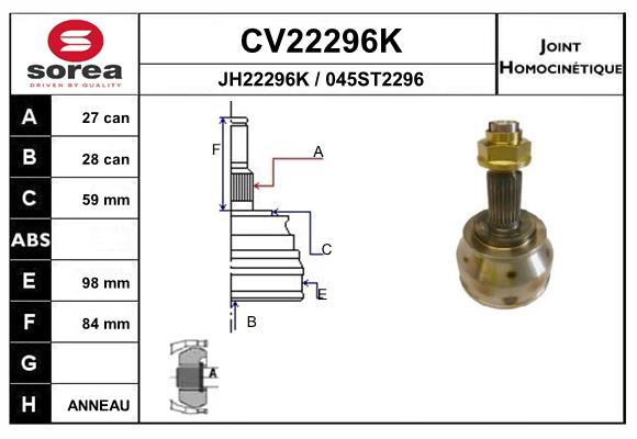 CV22296K