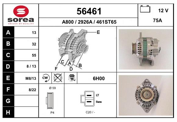56461
