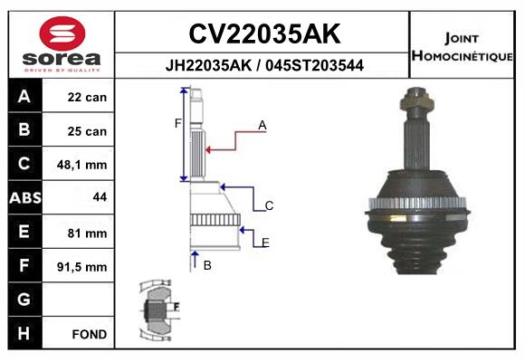 CV22035AK