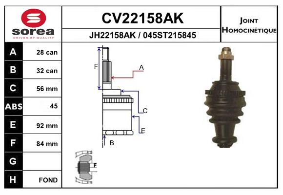 CV22158AK