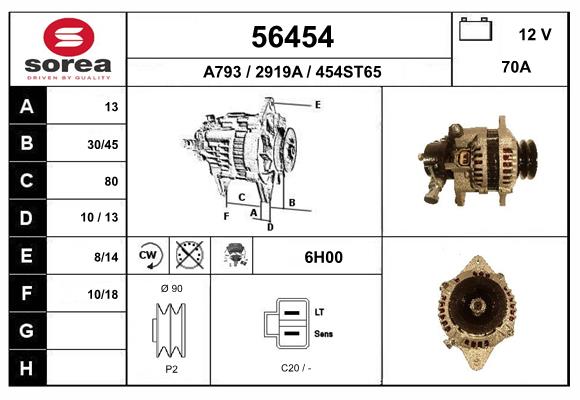 56454
