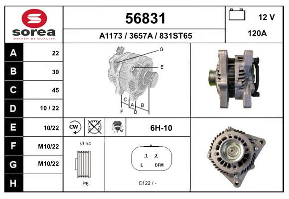 56831