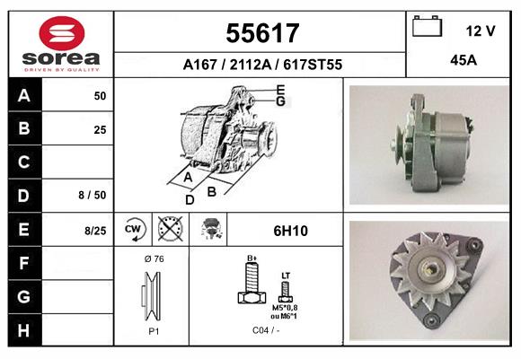 55617