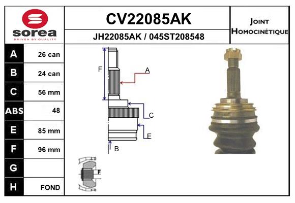 CV22085AK