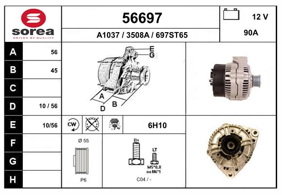 56697