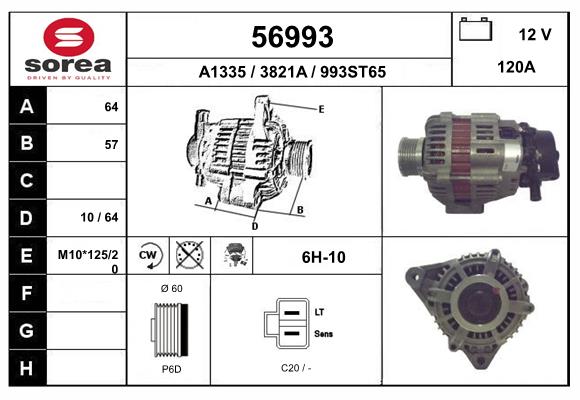 56993