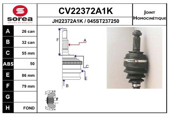 CV22372A1K