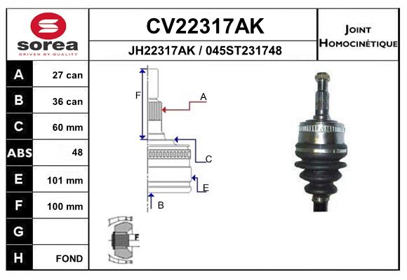 CV22317AK