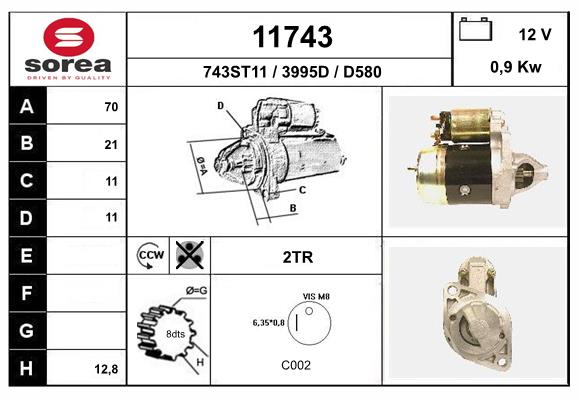 11743