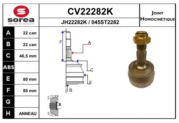 CV22282K