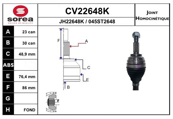 CV22648K