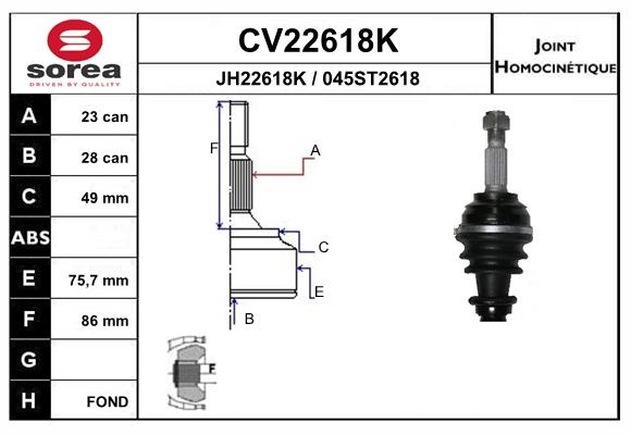 CV22618K