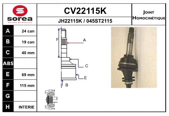 CV22115K