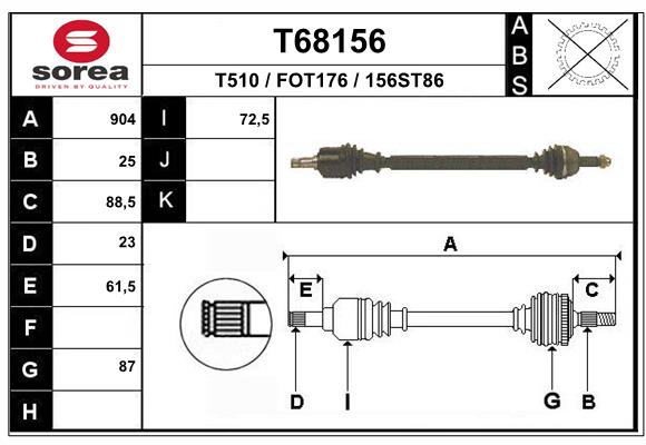 T68156