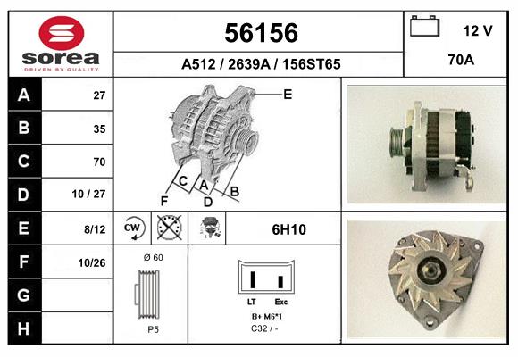 56156