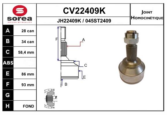 CV22409K