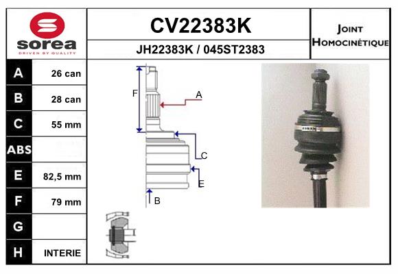 CV22383K
