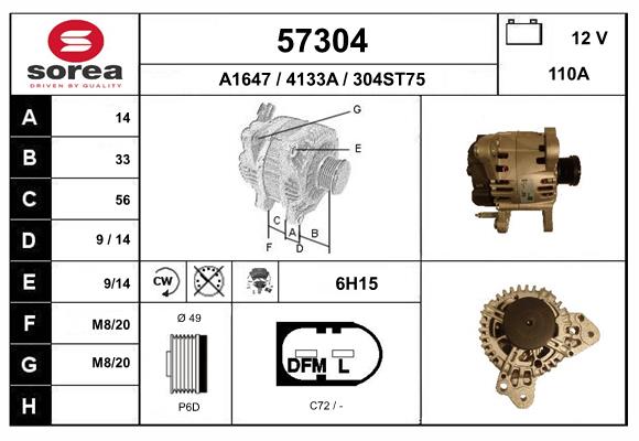 57304