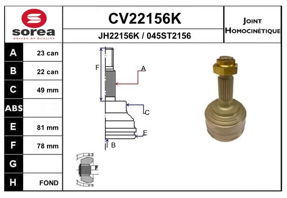 CV22156K