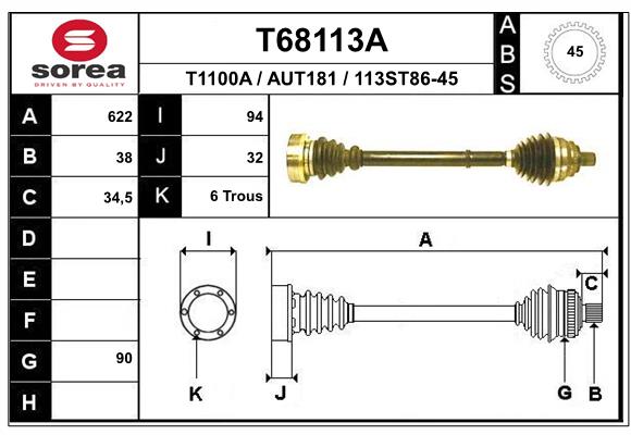 T68113A
