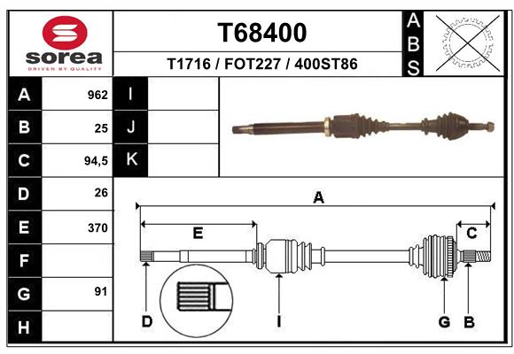 T68400