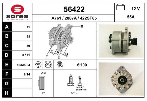 56422