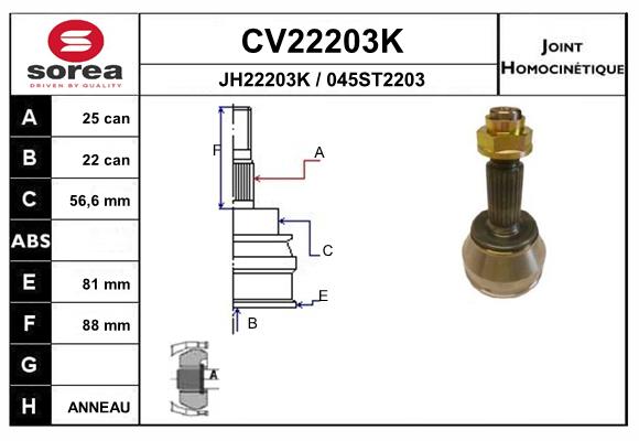 CV22203K