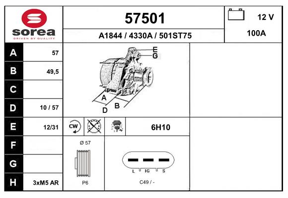 57501