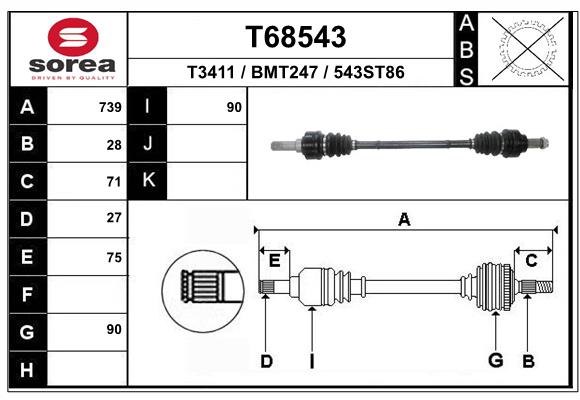 T68543