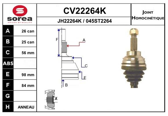CV22264K