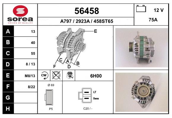56458